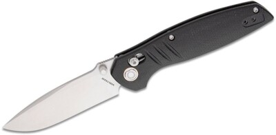 VOSCSNWMK Vosteed Corsair Black Micarta Handles Nitro-V SW Drop Point Blade Cros