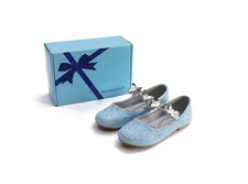 ELSA & ANNA® Qualität Mädchen Prinzessin Schneekönigin Partyschuhe Sandalen SH2210-BLU