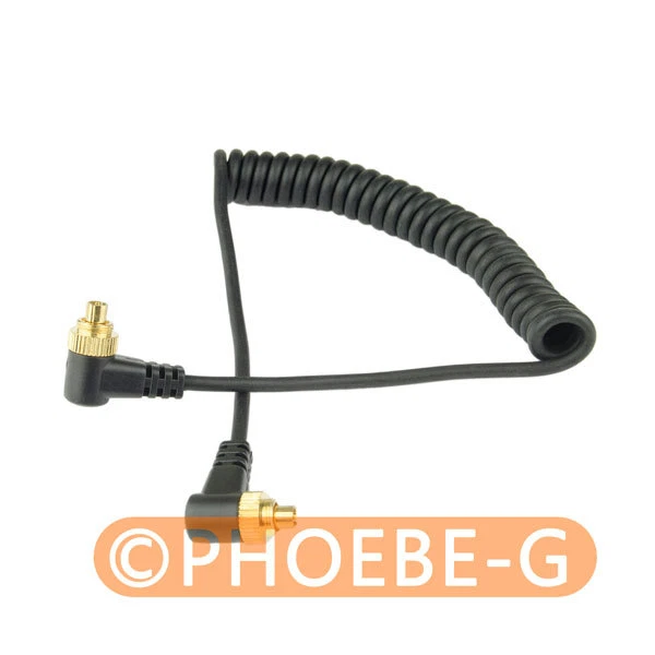 Male to Male FLASH PC Sync Cable for NIKON SC-15 SC-11 - Image 2 of 3