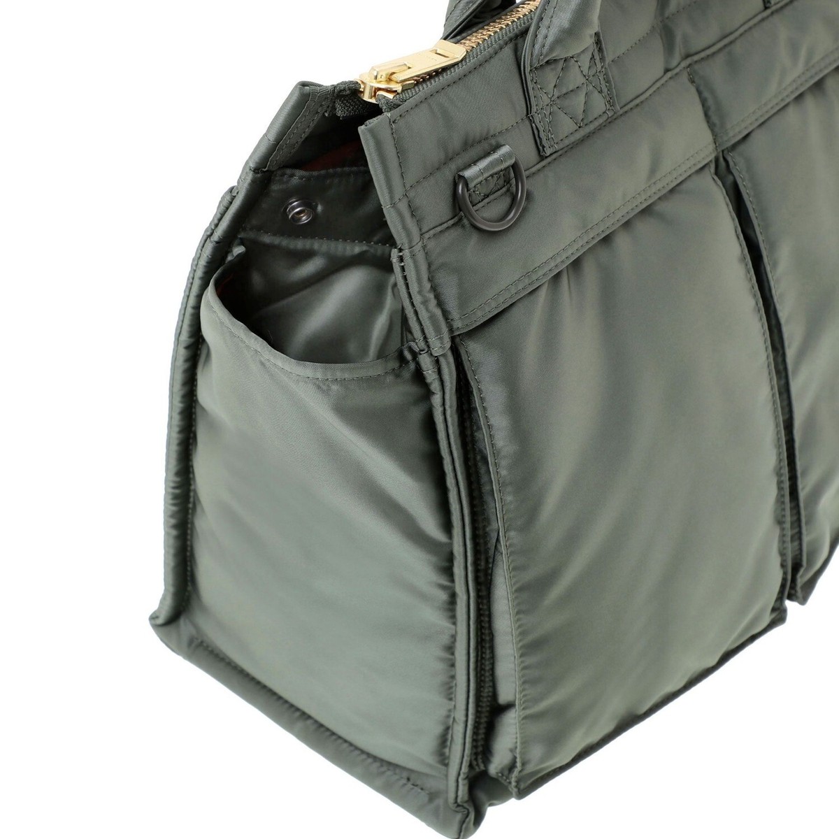 PORTER TANKER SQUARE TOTE BAG(L)セージグリーン tote-bag-tanker-square-l.webp