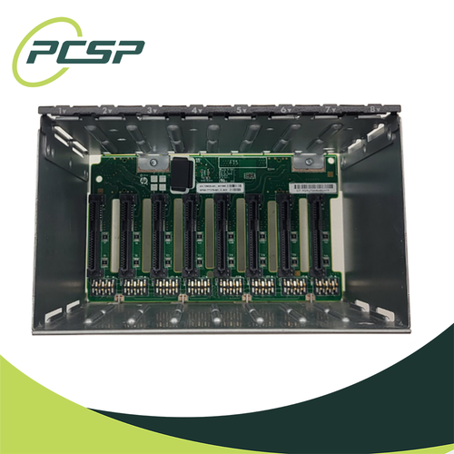 HP 747592-001 DL380 Gen9 Gen10 Hard Drive Cage w/ 8 Bay SFF Backplane 777279-001 - Afbeelding 2 van 4