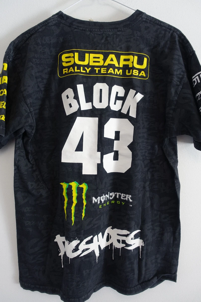 SUBARU WORLD RALLY TEAM USA Tシャツ Subaru Rally Team Dave Mirra Monster Energy DC Shoes Graphic