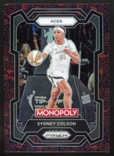 2024 Panini Prizm Monopoly WNBA Sydney Colson Red Classic Icons #23