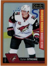 2016-17 O-Pee-Chee Platinum Dylan Strome Marquee Rookie Orange 25/25 #166