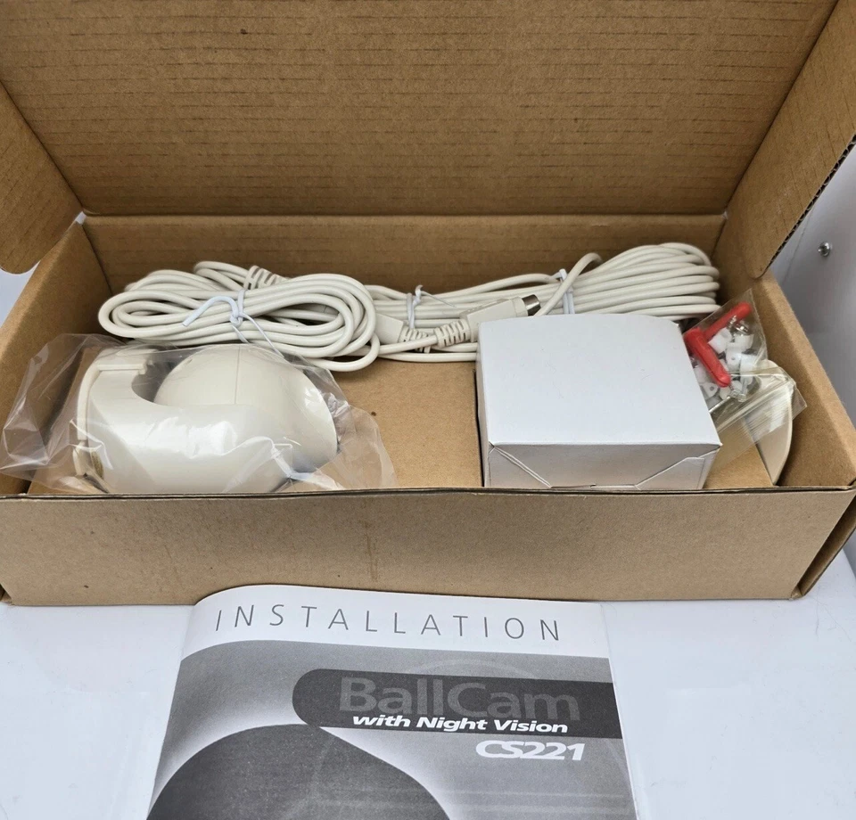 NEW IN BOX AXIS CS221 BALL CAM CAMERA WITH NIGHT VISION  Free Shipping (H4) - Image 2 of 3