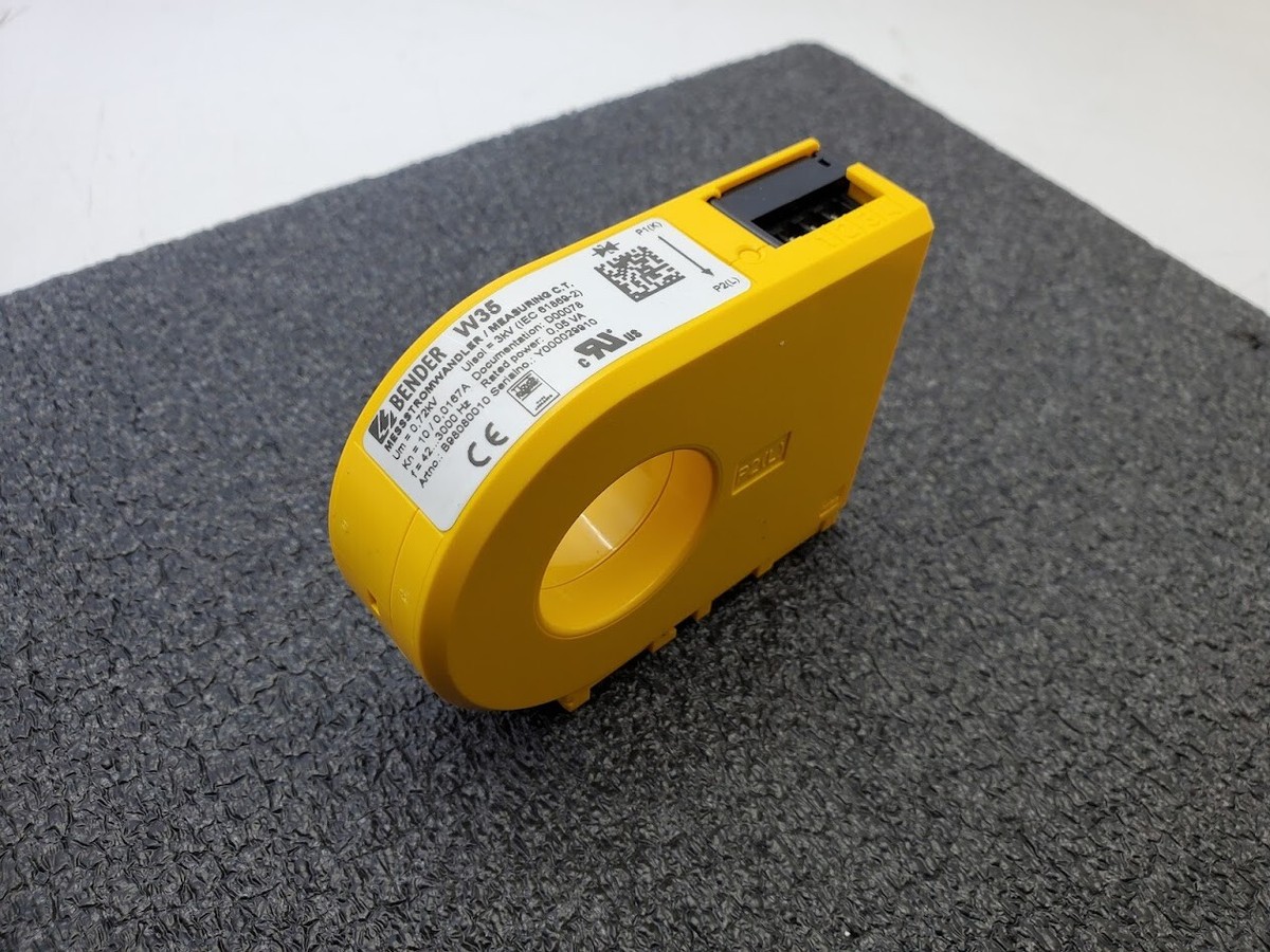 Bender W35 B98080010 Measuring Current Transformer Line feed