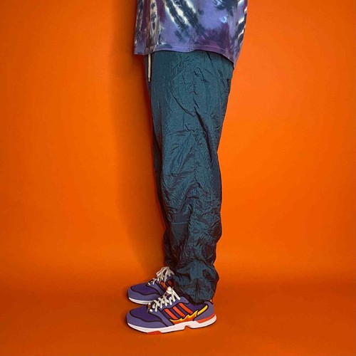 Vintage Nylon Sweatpants Mens Large 