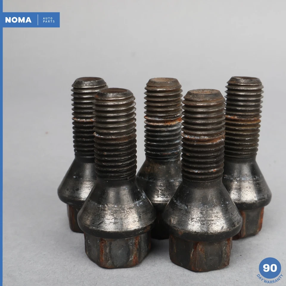 Комплект из 5 оригинальных болтов зажимных болтов обода колеса 04–10 BMW 525i E60 E63 Z4 E39 36136781150 - Изображение 4 из 4