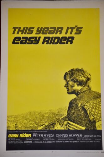 Easy Rider 1969 US 1 Sheet Style C Film Poster - Picture 3 of 21