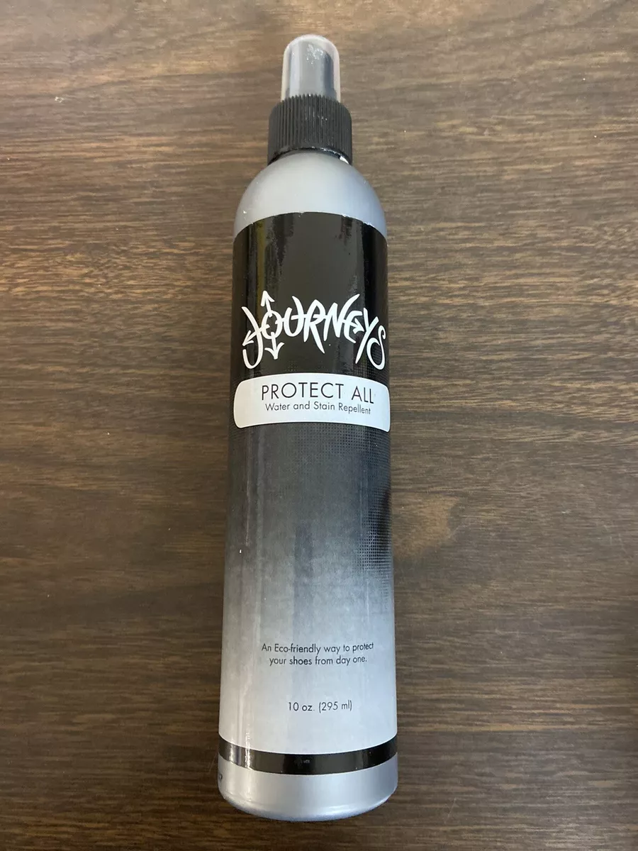 Journeys shoe protectant spray, new 10 oz bottle, water/stain repellent