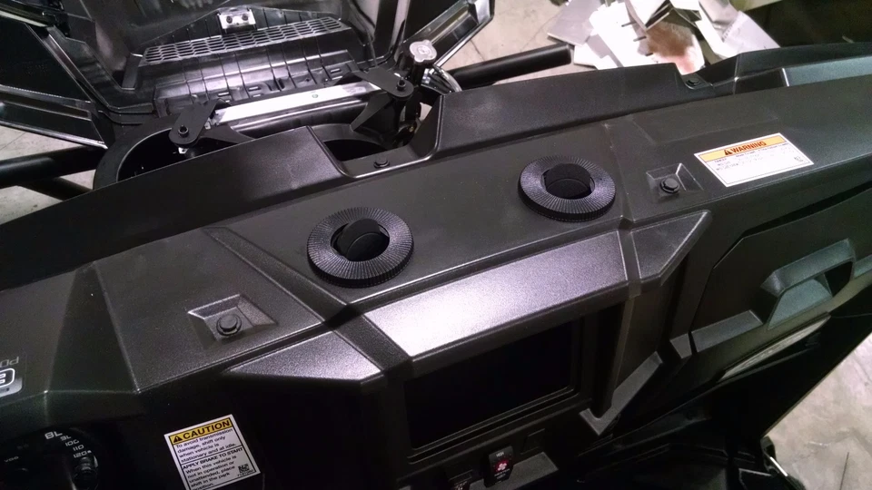 POLARIS RANGER 500 CABINA CALENTADOR con CONGELACIÓN OCULTO DEBAJO DEL CAPÓ - HECHO EN EE. UU. Foto 4 de 4