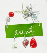 Aunt I Love You Sandra Magsamen Christmas Ornament Holiday Decoration
