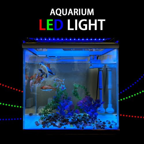 Full Spectrum Aquarium LED Light Lighting Aqua Plant Fish Tank Lamp 40/60/90CM - Picture 2 of 20