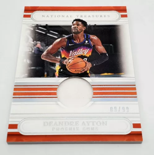 2020-21 National Treasures Jersey Treasures Deandre Ayton Game-Worn/Used /99