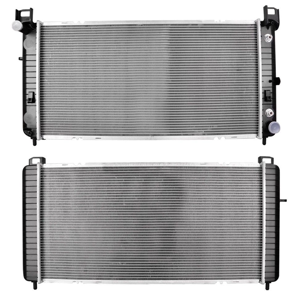 34'' Radiator for Chevy Silverado 1500 GMC Yukon Cadillac Escalade 4.8 5.3L 6.0L - Image 3 of 4