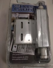 DOOR GUARDIAN PDG01-W CHILD PROOFING LOCK For SLIDING PATIO DOOR White NEW