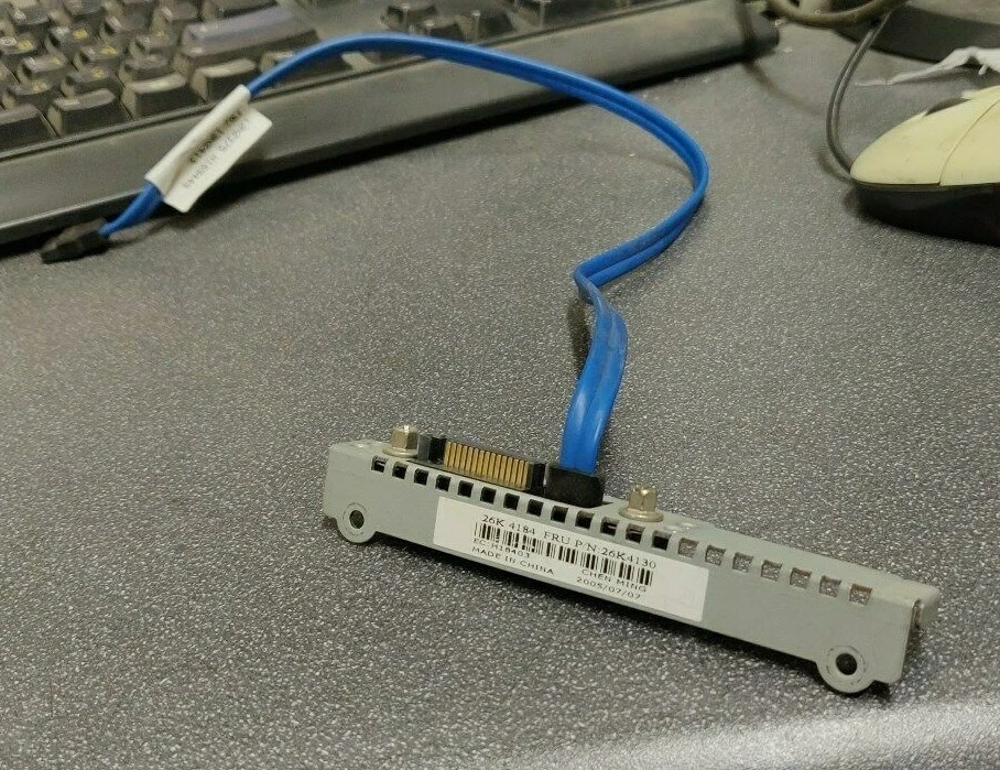 3x IBM 26K4130 / 26K4184 SATA BRACKET with 13N2413 / 13N2375 SATA 