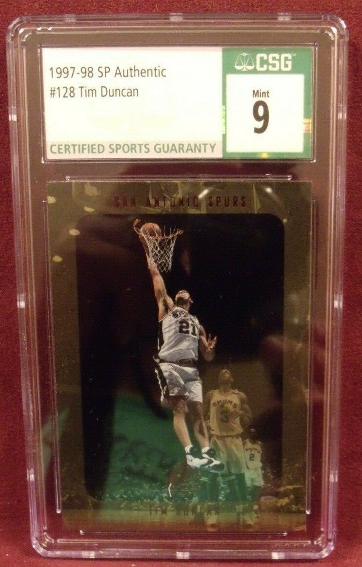 1997-98 SP Authentic Tダンカン ルーキーカード Tim Duncan 1997-98 SP Authentic Rookie #128 RC | eBay