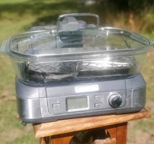 Cuisinart Cook Fresh Digital Glass Food Steamer STM-1000 Untested