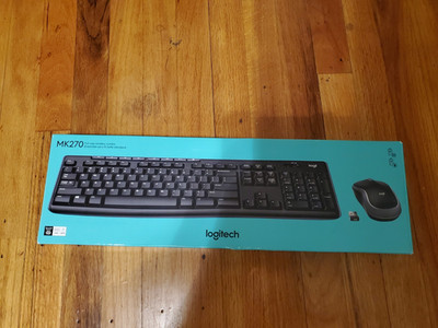 Logitech MK270 Wireless Keyboard and Mouse Combo (097855138996)