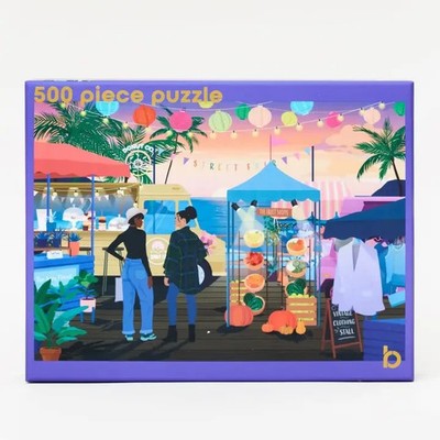 A Makers Market 500 Piece Soft Touch Jigsaw Puzzle Be Rooted New