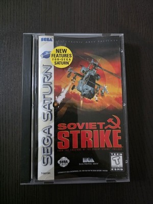Soviet Strike (Sega Saturn, 1996) Complete CIB