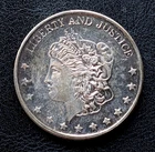 NorthStar Mint International Trade Unit Liberty & Justice 1 oz .999 Silver Round