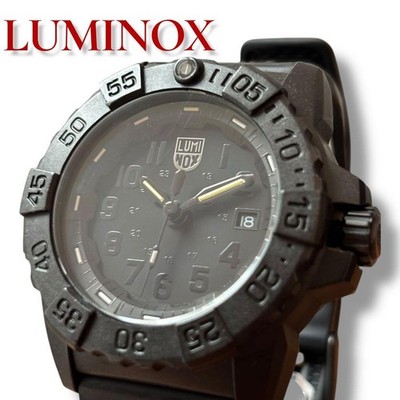 Luminox Navy Seals Blackout 3500 Series Diver Watch Japan Navy