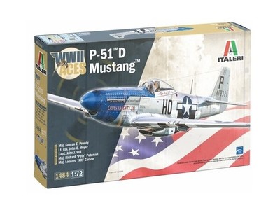 Italeri - North American P-51D Mustang Aces 1/72 1484