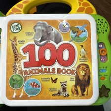 LeapFrog Electronic Learning Book, Fun Learn 100 Animals Interactive Toy