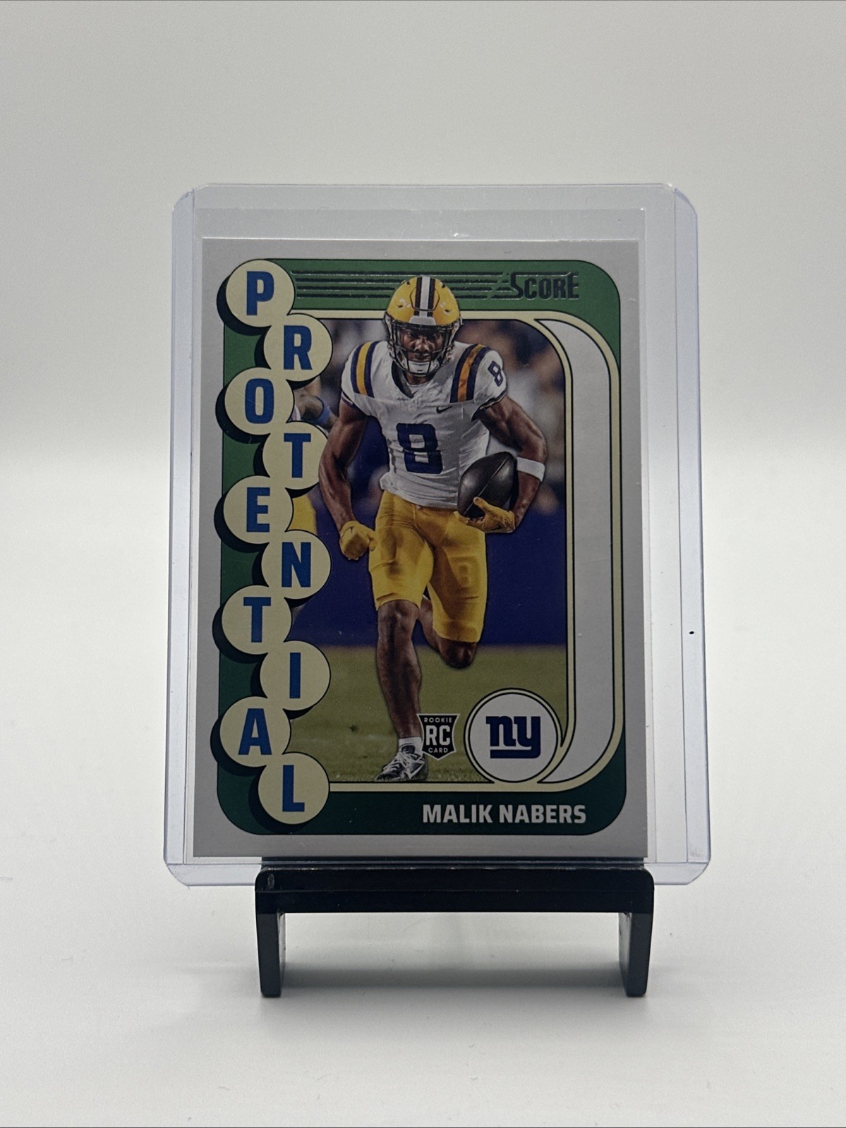 2024 Score - Protential Malik Nabers #4 (RC)