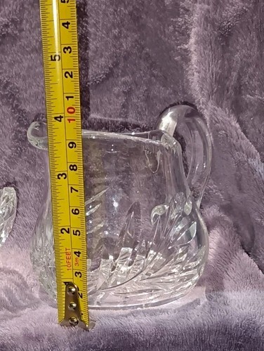 Set Of 3 Lead Crystal Ornaments With Snowflake/Dandelion Detailing - Picture 18 of 18
