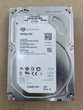 SEAGATE ST5000DM000 1FK178-568 Hard Drive 5TB 3.5" SATA