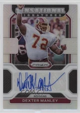 2021 Panini Prizm Sensational Signatures 41/99 Dexter Manley #SS-DM Auto 15r3