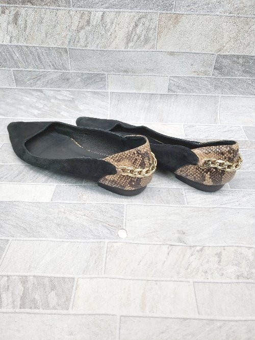 Jeffrey Campbell Pointed Toe Python Leather Switc… - image 2