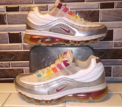 Nike Air Max 95 360 Rainbow GS Sneakers Youth Size 3.5Y 24/7 Low-top 401258-101