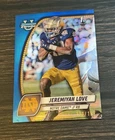 2024 Bowman University Chrome Jeremiyah Love #100 Blue /199 Notre Dame RC