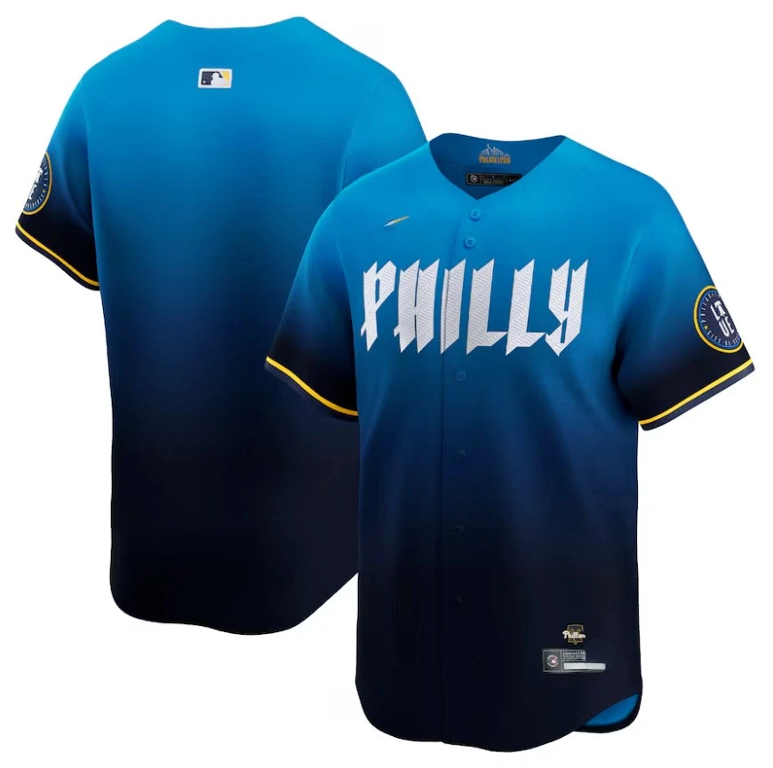 Phillies Men's 2024 Blue City Connect Jersey