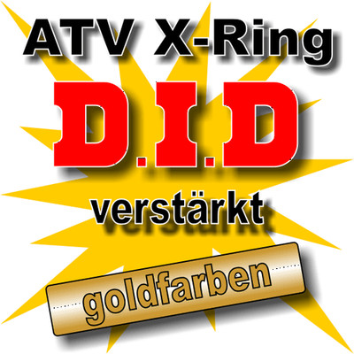 DID ATV Kettenkit Yamaha YFM 700 R Raptor, 06-13, AM07W - verstärkt