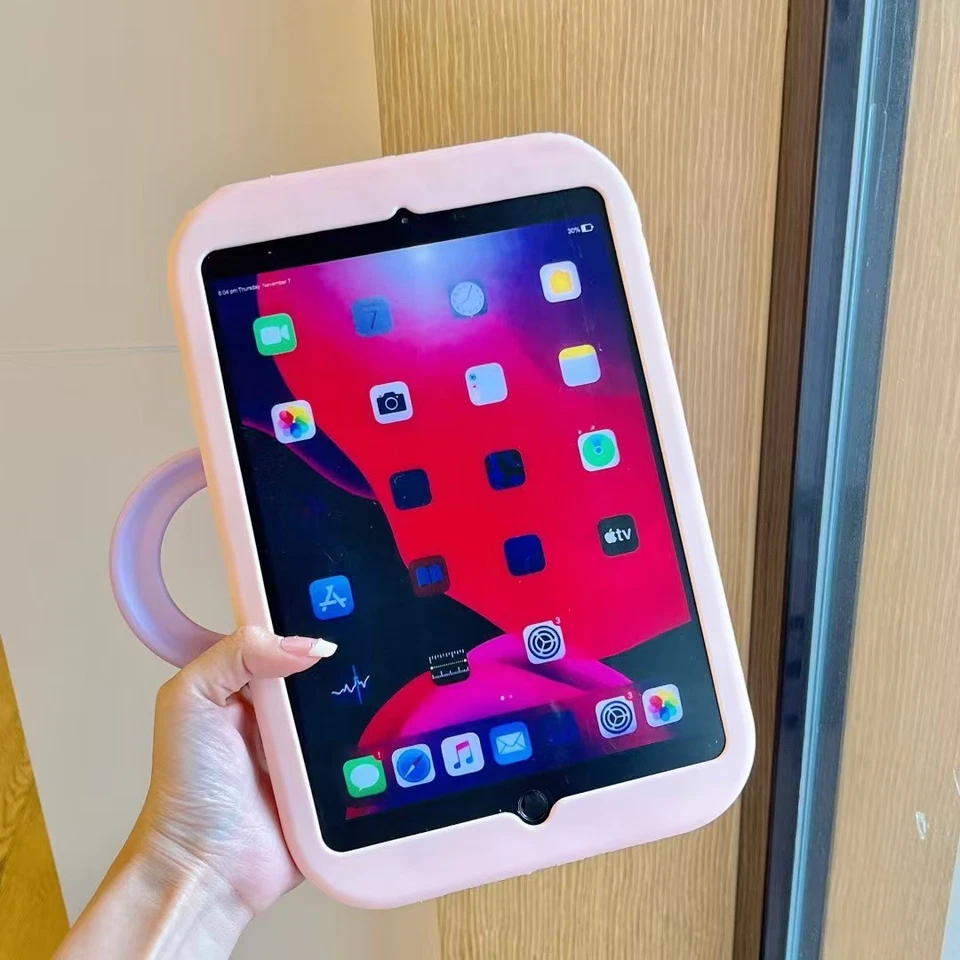 For iPad 11th A16 10th 10.9" 9 8 7 mini 7 6 Air Pro 11 Cute Kid Stand Case Cover - Image 4 of 4