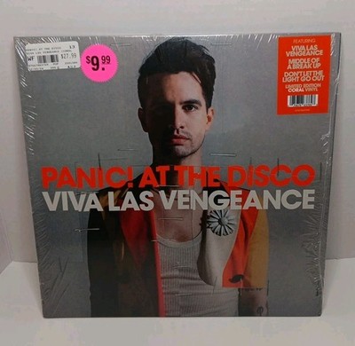 NEW Panic At The Disco Record LP Viva Las Vengeance Limited Edition Coral Vinyl 