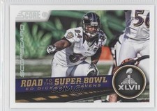2013 Score Road to the Super Bowl Scorecard Ed Dickson #260 0b7