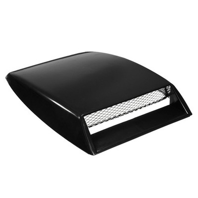 Universal Car Auto Black Decorative Air  Intake Scoop Bonnet Vent Cover7824