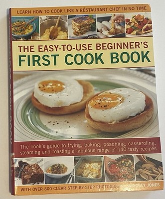 The Easy-To-Use Beginner's First Cook Book by Bridget Jones Hardcover Anness