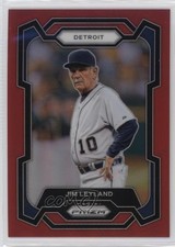 2024 Panini Prizm Red Prizm 178/299 Jim Leyland #22 HOF 1co7