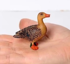 Duck Bird Animal Figure Toy PVC Doll Small Figurine Birthday Gifts