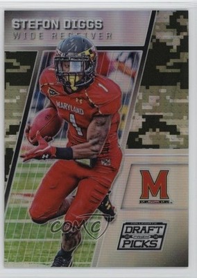 2016 Panini Prizm Collegiate Draft Picks Camo 146/199 Stefon Diggs #86 1tw3