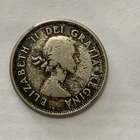 1960 Canadian Quarter 80% Silver