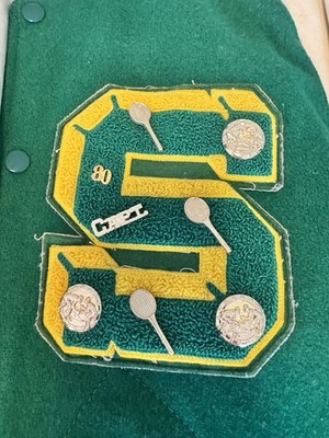 Vtg 1980 Shadle Park Highlanders Varsity Letterman Jacket Kimmel