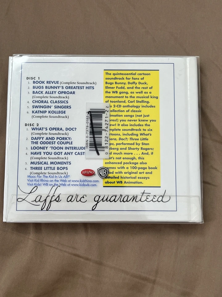 "THAT'S ALL FOLKS!" SONGS FROM MERRIE MELODIES & LOONEY TUNES - 2-CD & Book - Image 2 of 4